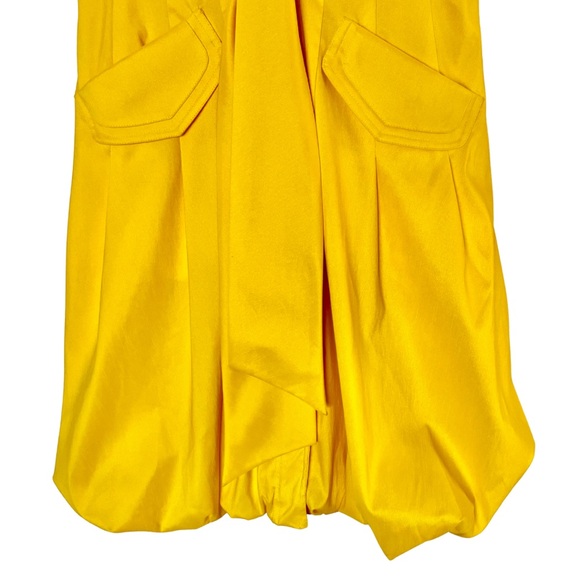 Samuel Dong Triple Wired Collar Sleeveless Bubble Cocktail Dress in Size Small - Picture 3 of 7